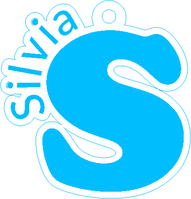 Llaveros acrílico transparente 3mm.xcs