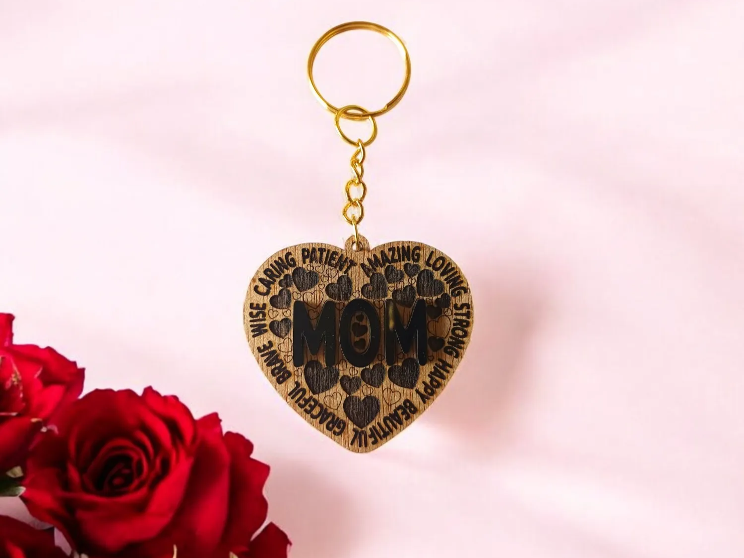 Mom Love Keychain mother's day gift design