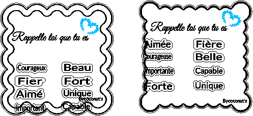 rappel toi que tu es beau belle.xcs