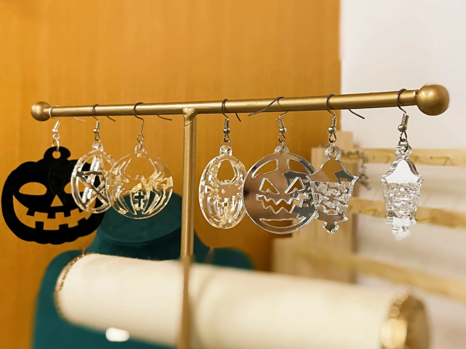Acrylic Halloween Earrings