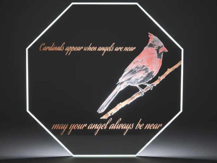 Red Cardinal Design memorial sympathy gift design