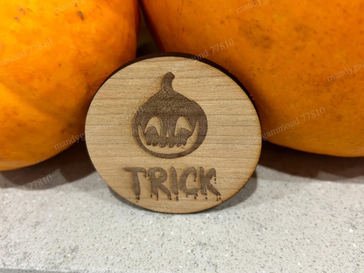 Trick-or-Treat 翻轉硬幣萬聖節禮籃創意