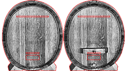 Weinhalter mit 2 Gläser.xcs