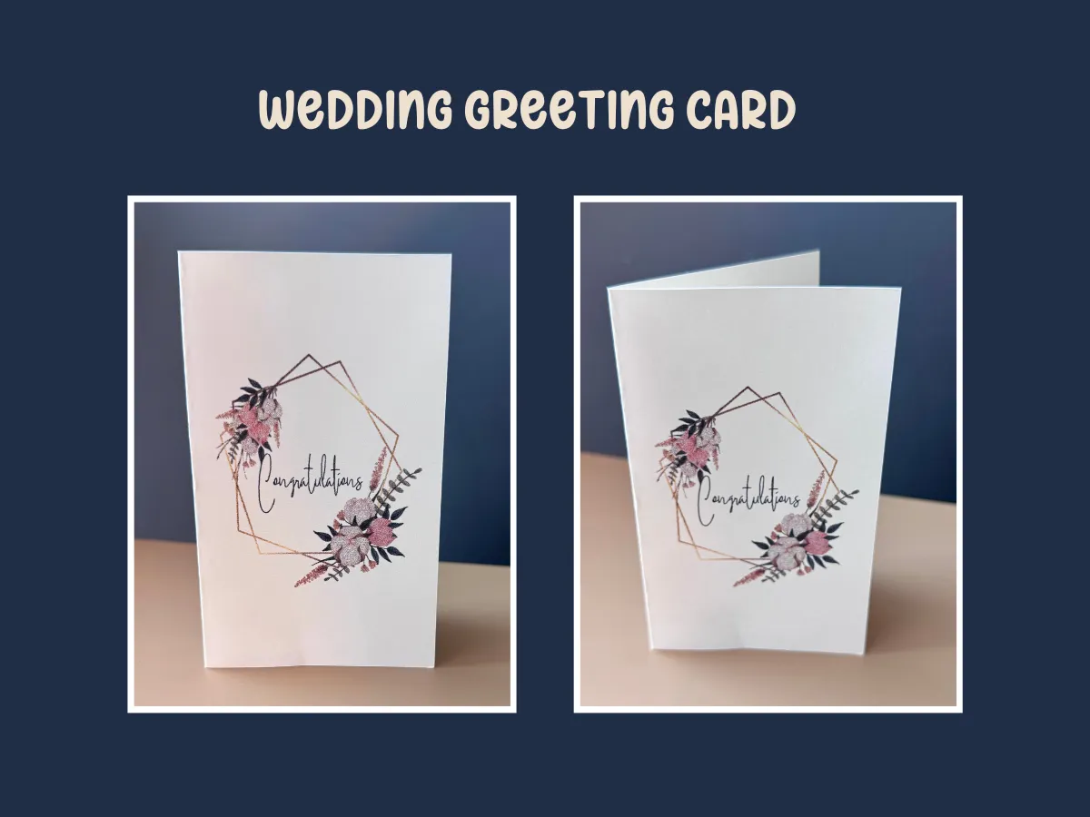 Wedding Greeting Card birthday card design