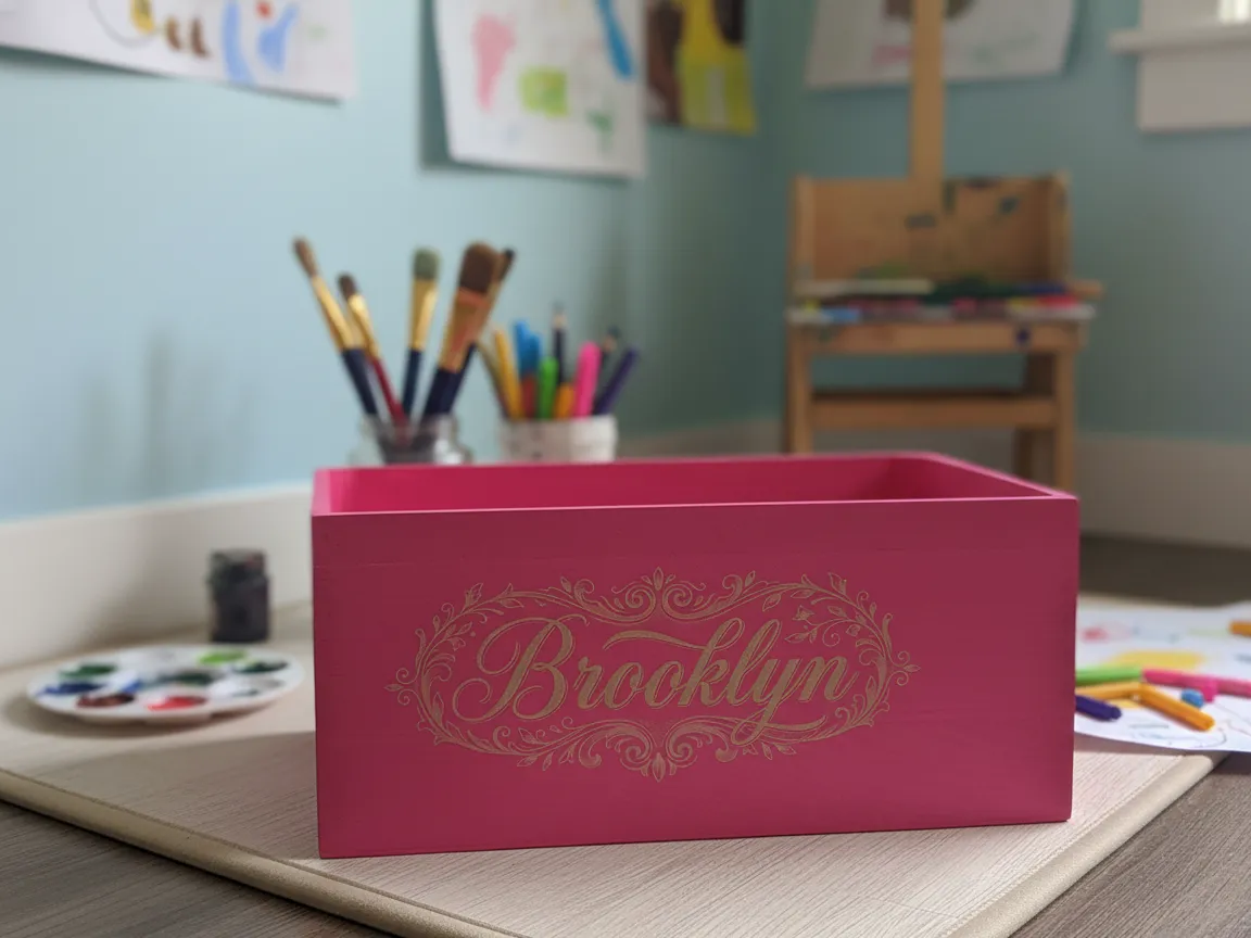 Storage Box for Daughter's Friend's Birthday Gift birthday gift design