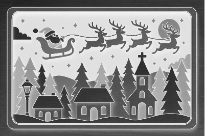 stencil babbo natale ghisa.xcs