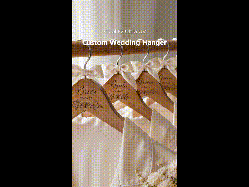 Personalized Wedding Hanger Bulk Customization for Weddings