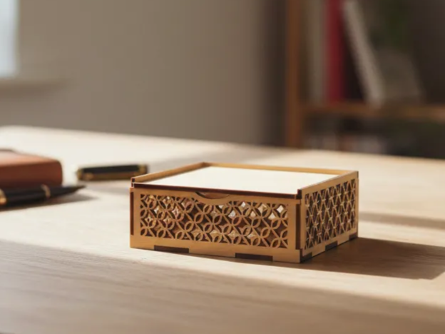 Geometric-Pattern Storage Box jewelry gift box idea
