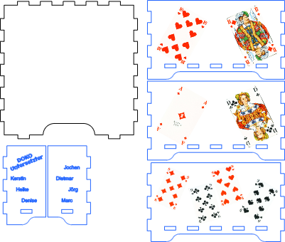Untersetzter Box - 6 Stück.xcs