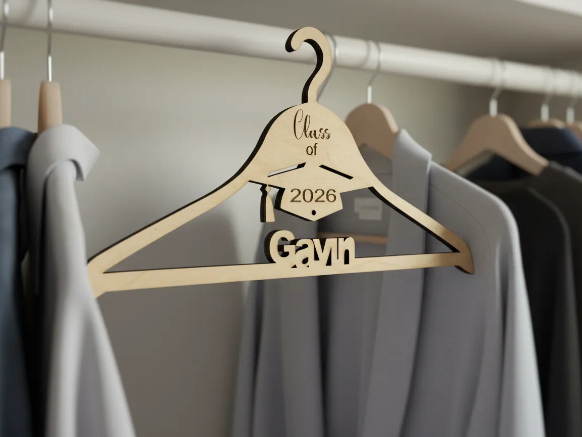Wooden Hangers for Senior Graduation graduation gift design