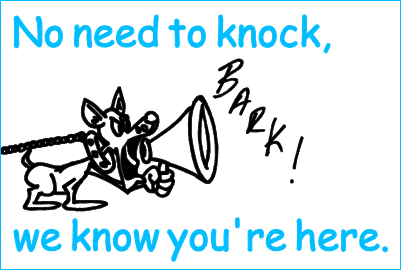 No need to knock.xcs