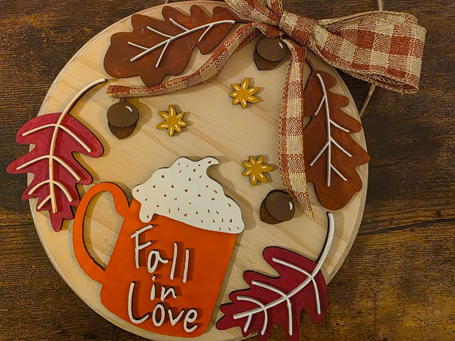 Табличка на дверь «Fall in Love»