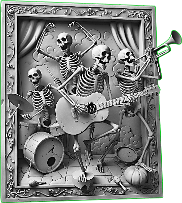 Funny Skeletons 3D illusion.xcs
