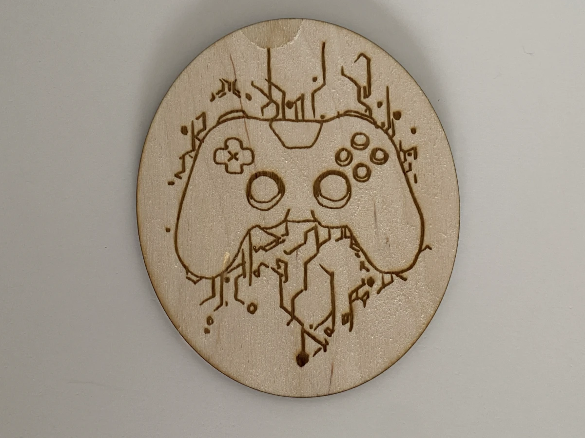 Layered Gaming Coaster gift idea