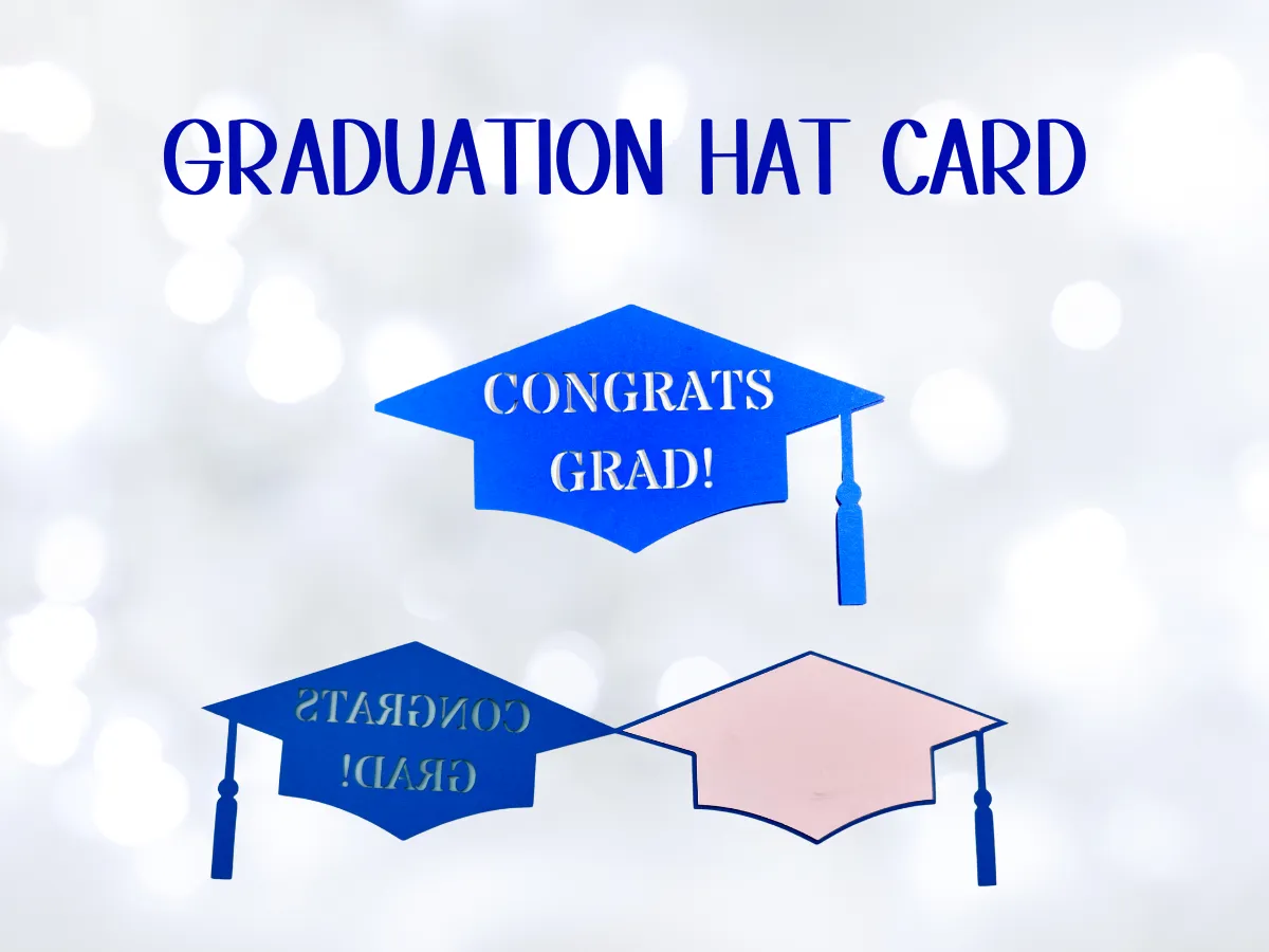 Graduation Hat Card with 