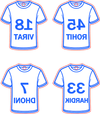 CRICKETER T SHIRT KEYCHINE.xcs