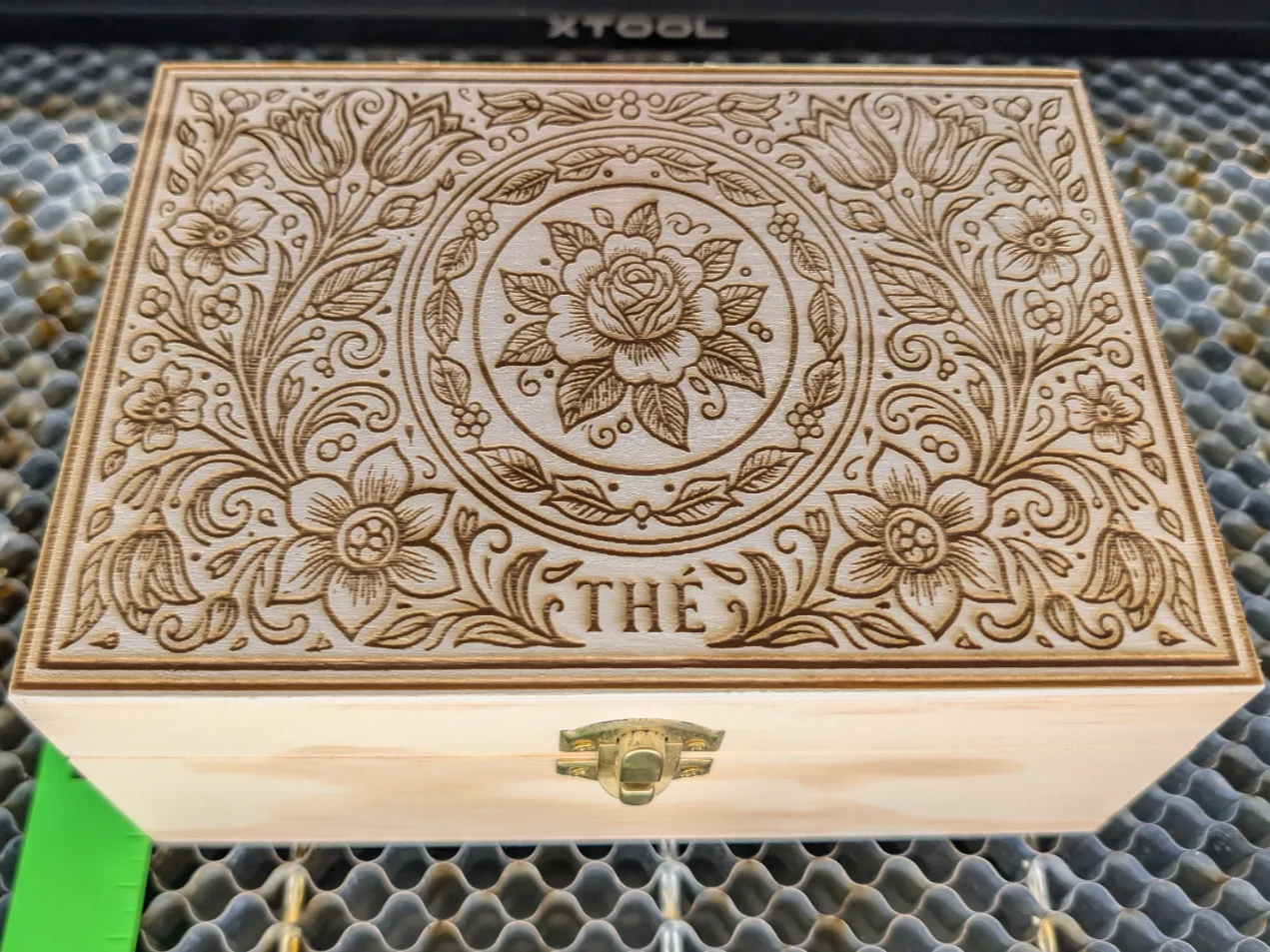Tea Box Floral design gift for mom idea