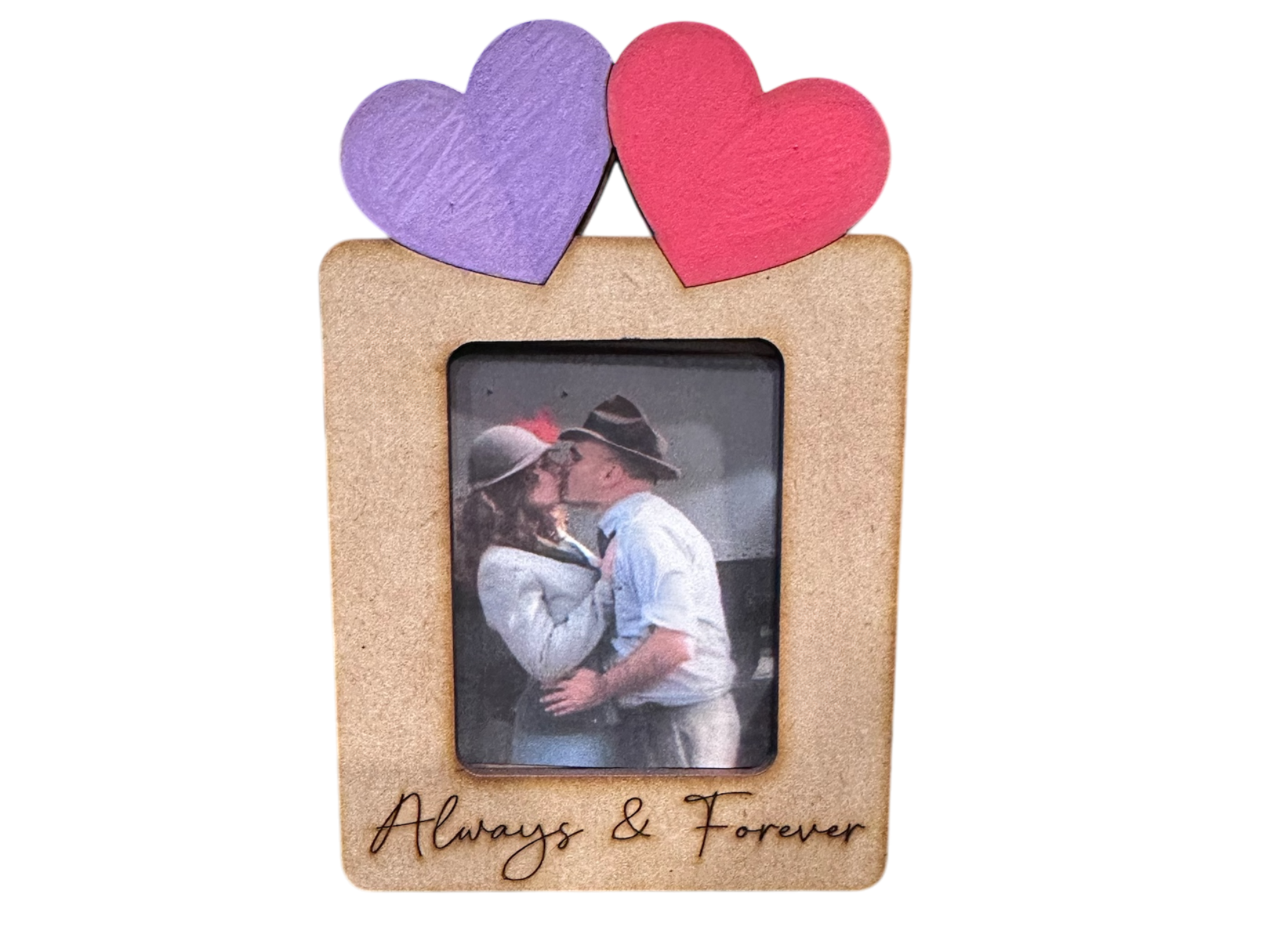 Always & Forever Photo Frame with Heart Decorations photo frame design