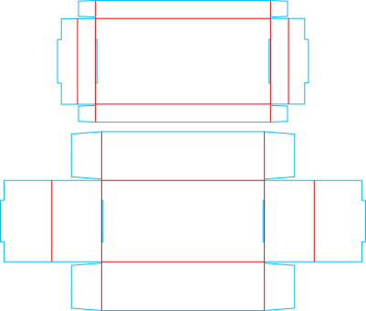 6x3x2 Cardboard Box (Box & Lid).xcs