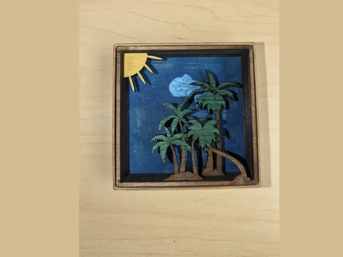 Shadow Box in a Box shadow box design