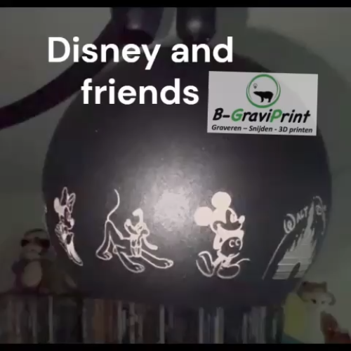 [Laser cut and engrave] Bundle (3) of engraving of lampshades in Disney - F1 racing and Pokemon