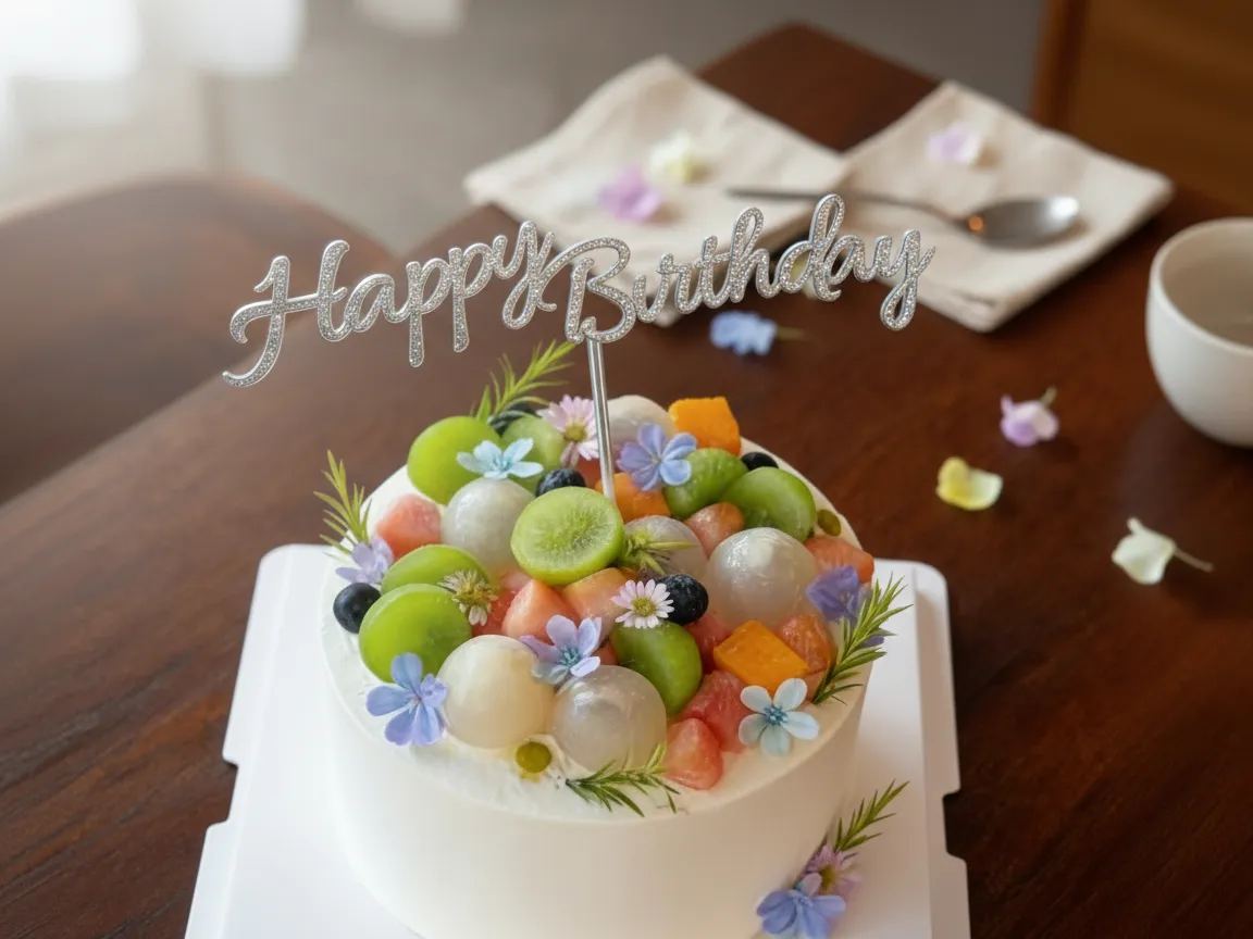 Generic cake topper template