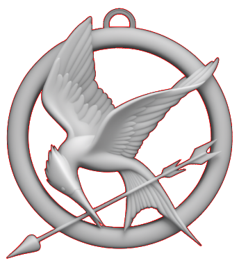 Gravure medaillon Hunger Games.xcs
