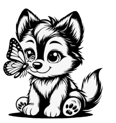 Hond met vlinder.xcs