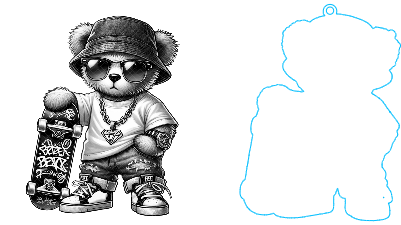 sk8bear op skateboard.xcs