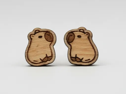 Capybara Stud Earrings gift for teens idea