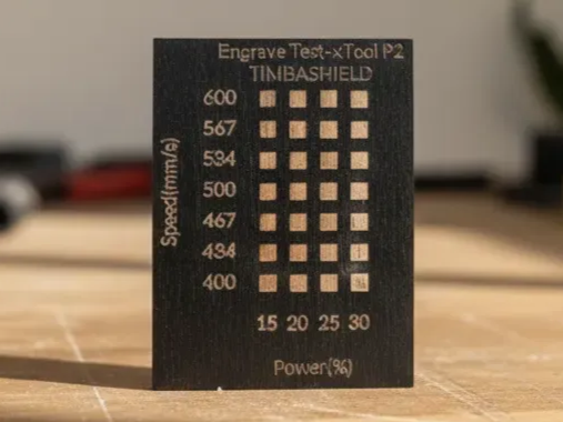 Water-Based Exterior Paint Engraving Test wood sign design