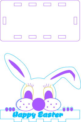 easter bunny napkin holder.xcs