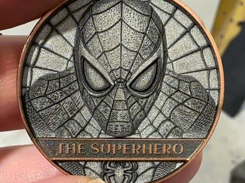 The Superhero Commemorative/Challenge Coin