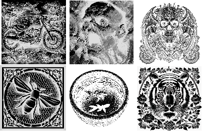 6 x coaster images.xcs