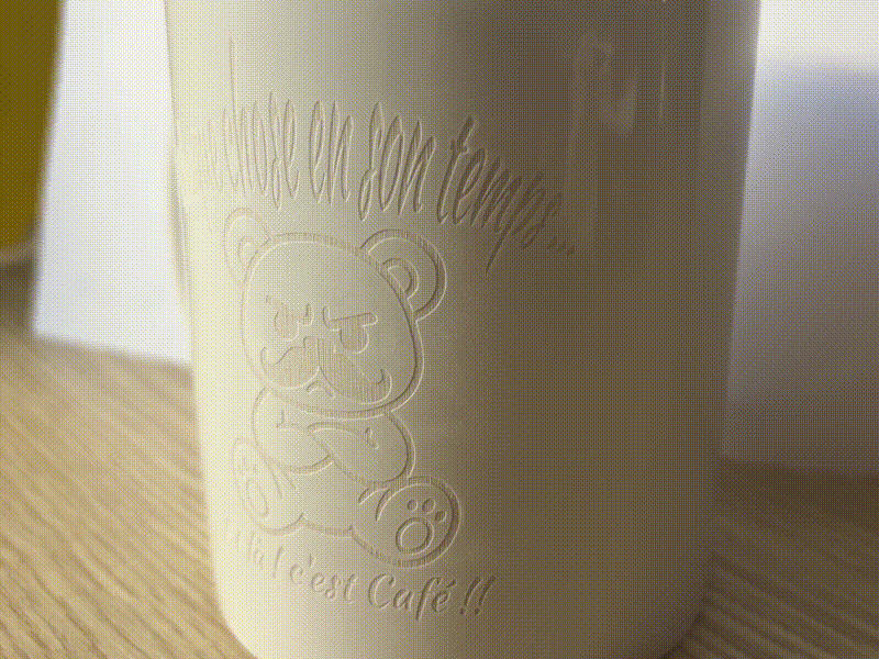 Mug Coffe'Break -->Chaque chose en son temps