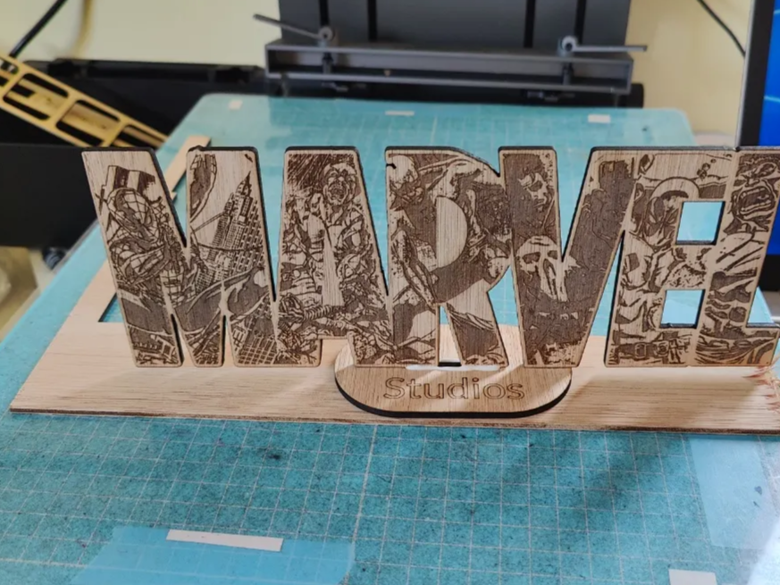 Marvel Studios logo sign