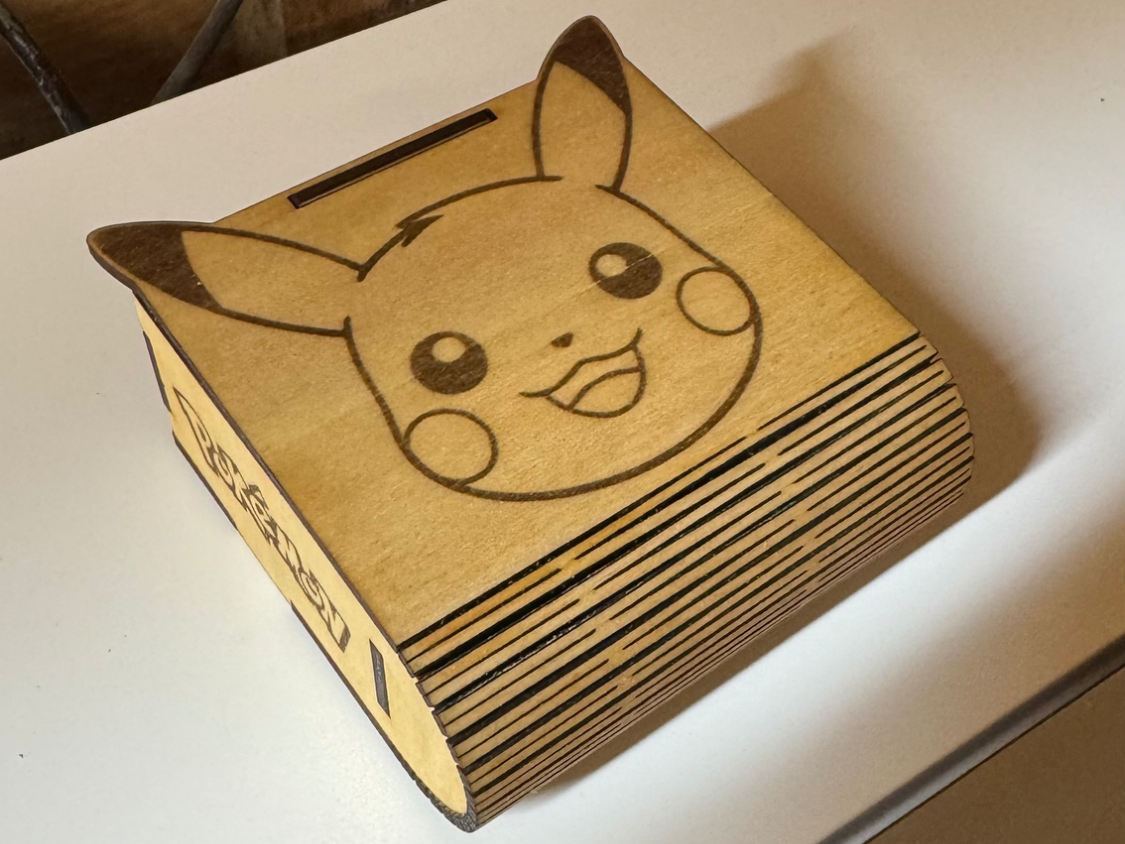 Pikachu Motif Storage Box box Pokemon decor idea