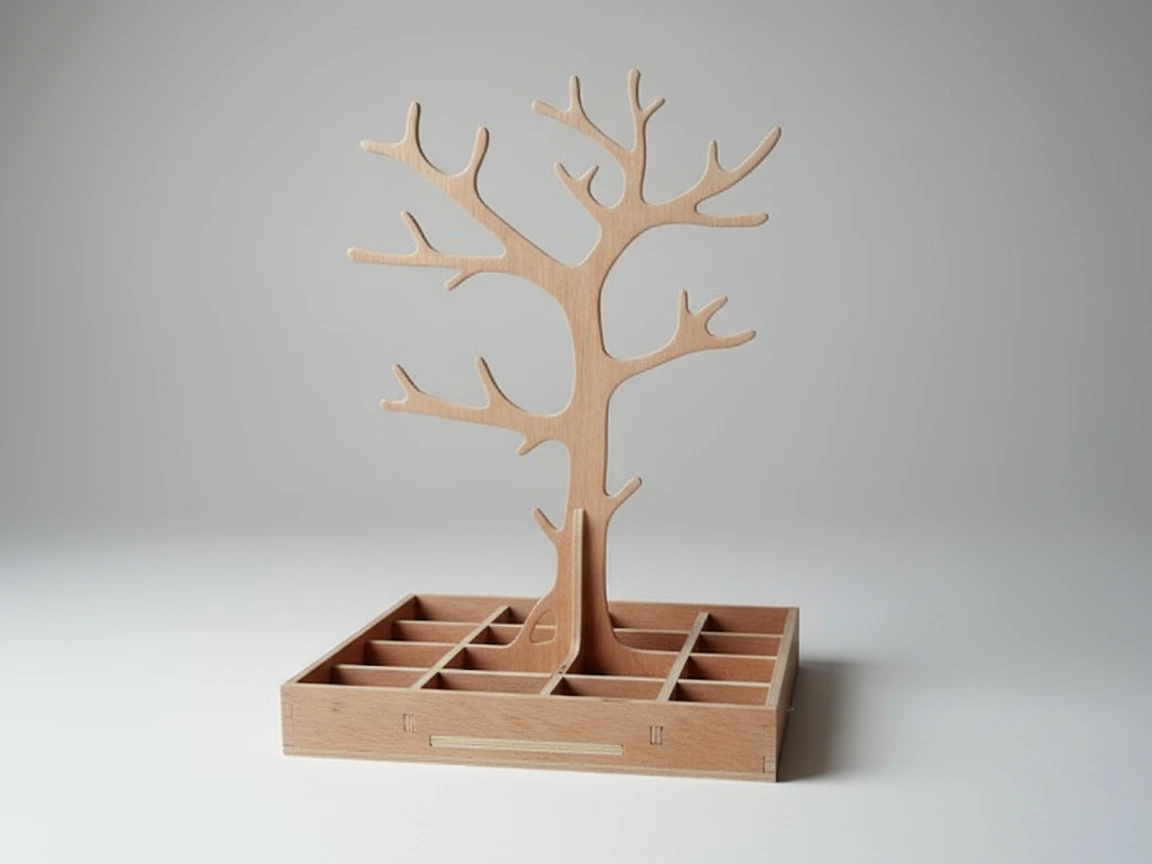 Jewelry Organizer Tree with Compartments jewelry gift box idea