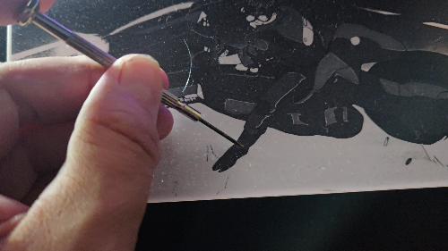 [Laser cut and engrave] Laser Engraved Cyberpunk Motorcycle Wall Art Decor