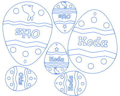 Easteregg painting for Kids.xcs