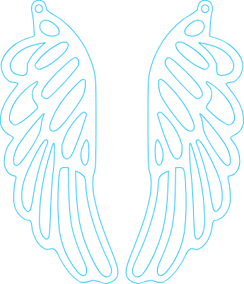 Wings Earrings.xcs