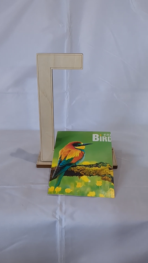 [Laser cut and engrave] Photo Frame Holder, 5x7 picture holder, design laser cutting. Laser cut pattern, greeting decor, frame design. Cut out frame, gift for her or him.