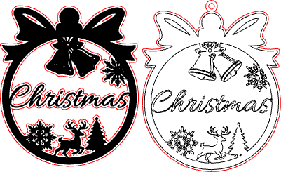 Christmas Round Waltz-ornament.xcs