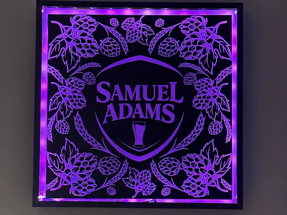 Sam Adams Shadow Box shadow box design