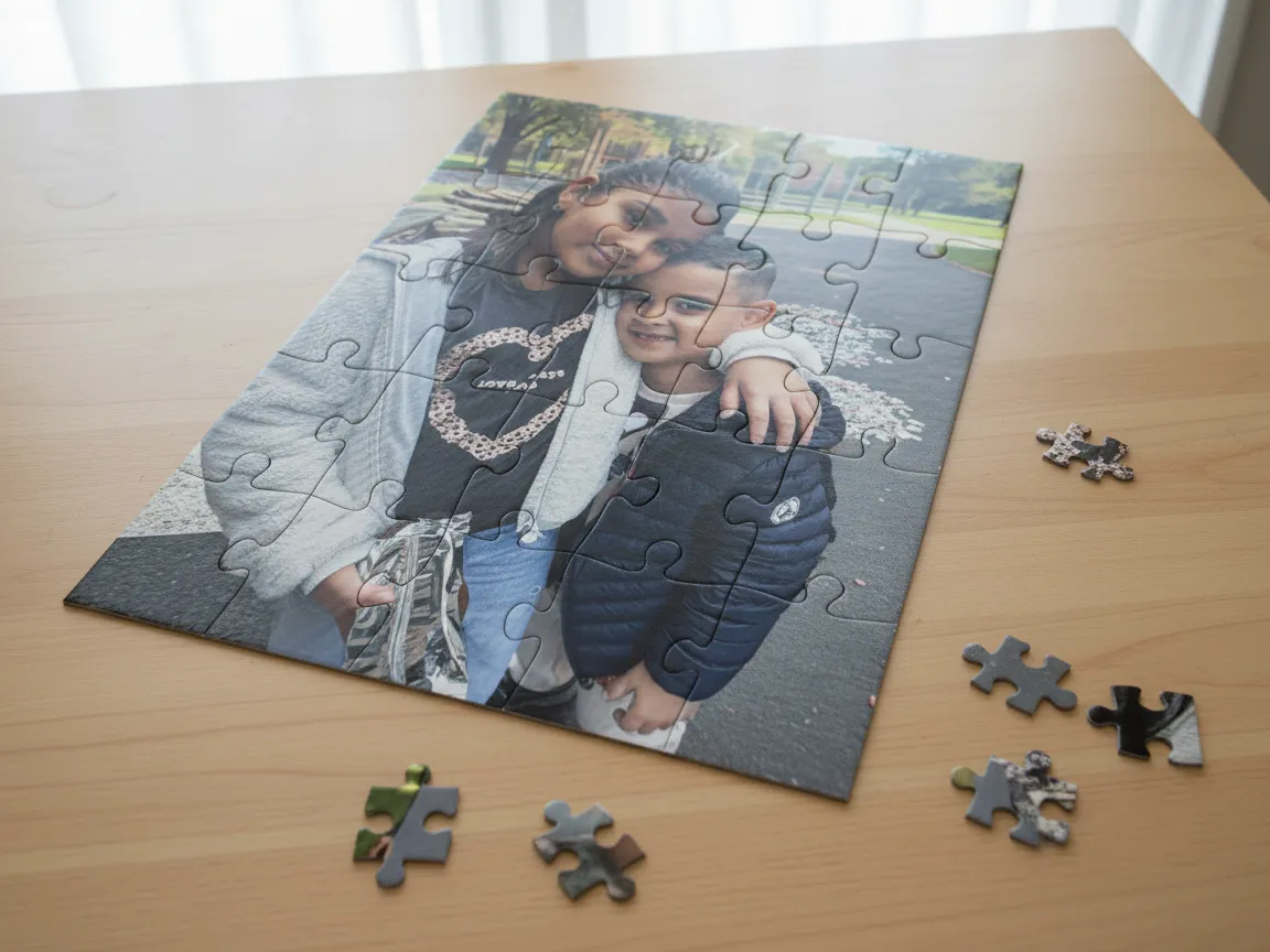 Photo Puzzle personalized photo gift design