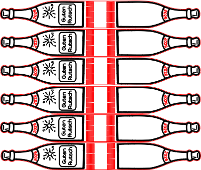 silvester sektflasche roche halter.xcs