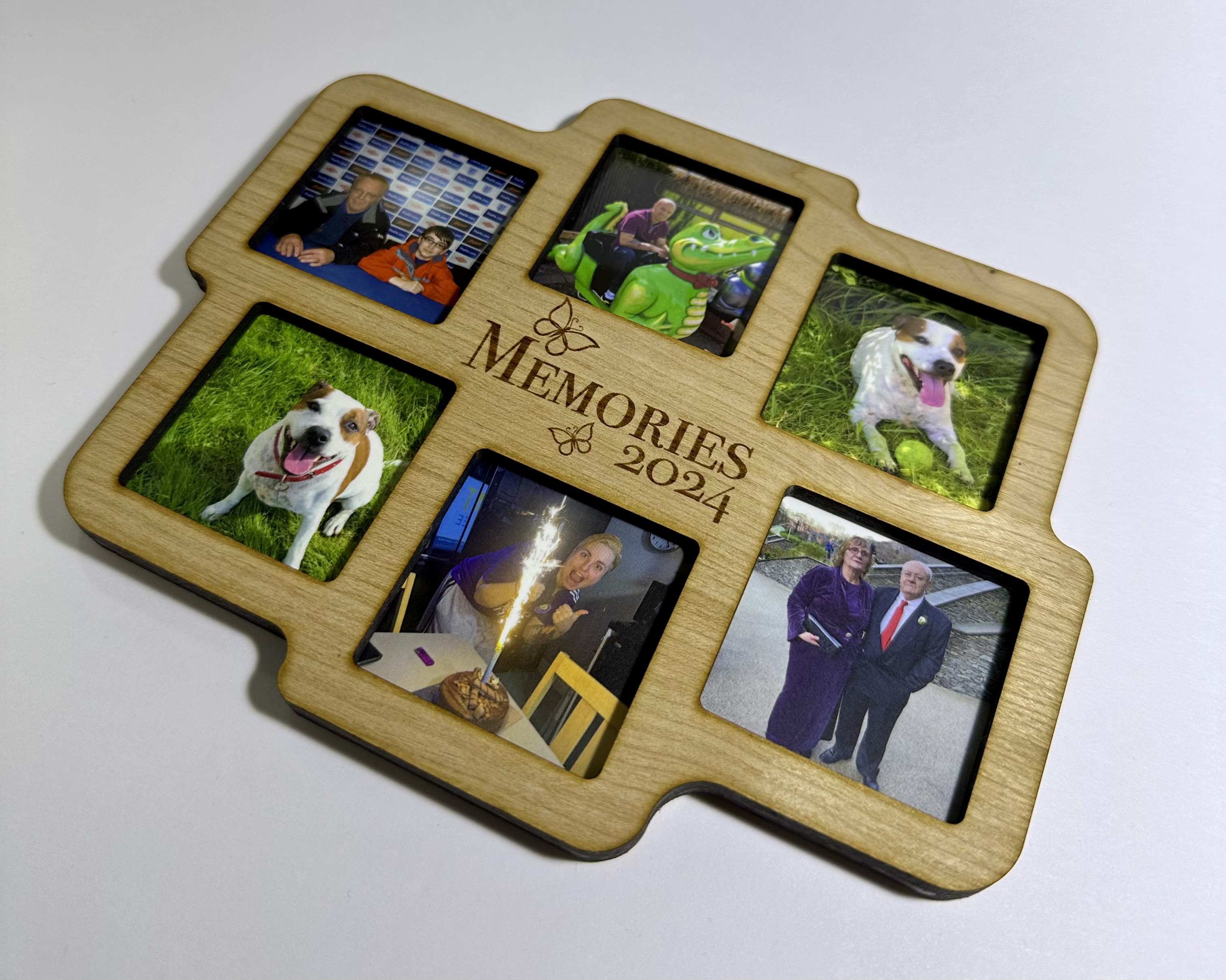 Collage Photo Frame anniversary gift for him idea