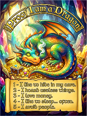 Proof I am a Dragon.xcs