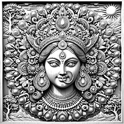 High Relief Durga.xcs