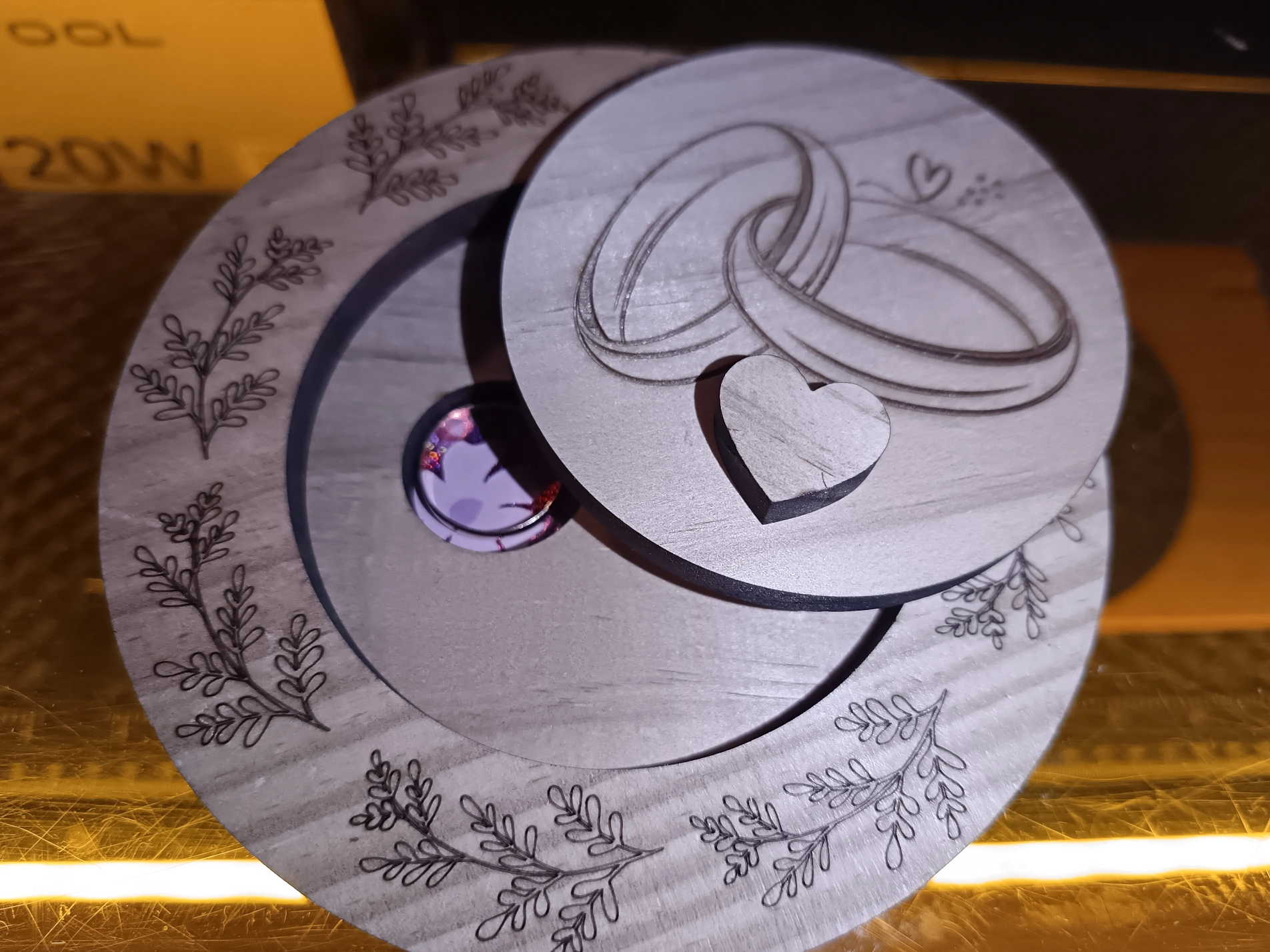 Classic Wedding Ring Box jewelry gift box idea